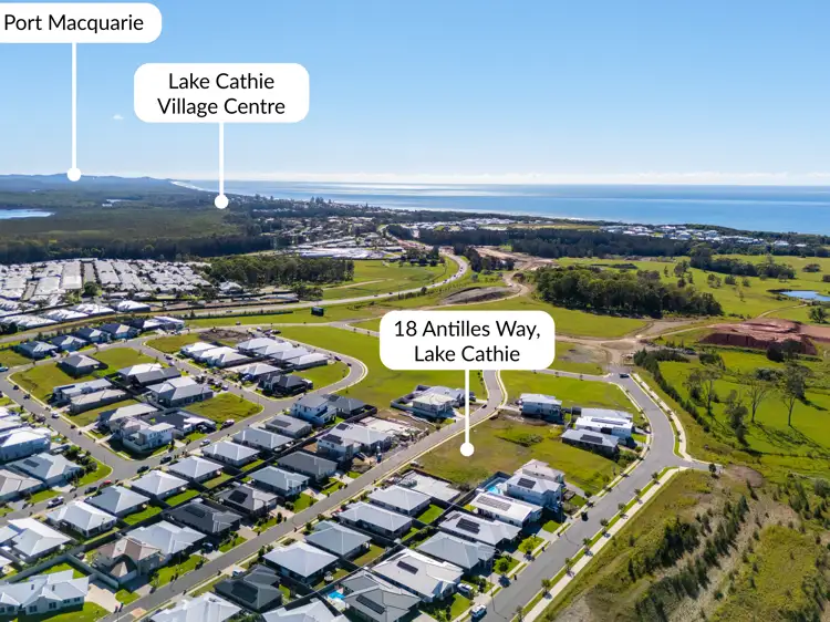 Main view of Homely land listing, 18 Antilles Way, Lake Cathie NSW 2445
