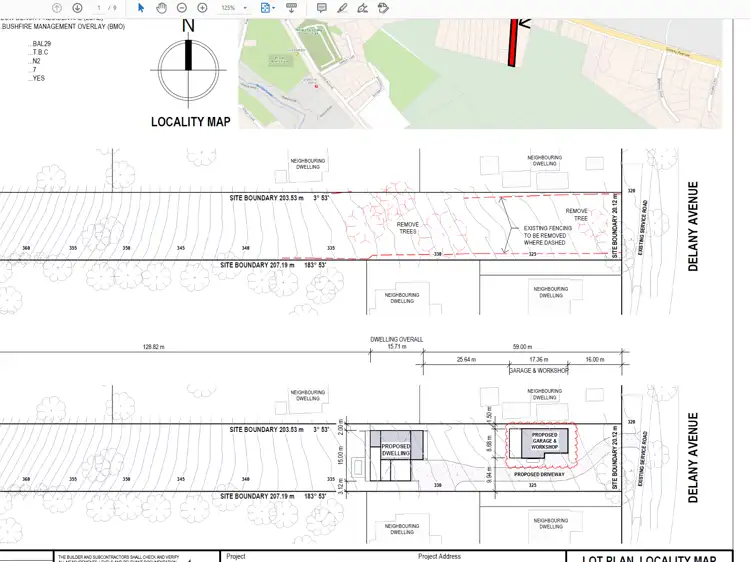 Fifth view of Homely land listing, 124 Delany Avenue, Bright VIC 3741
