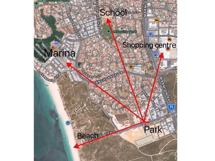 Third view of Homely land listing, 66 Portofino Promenade, Mindarie WA 6030