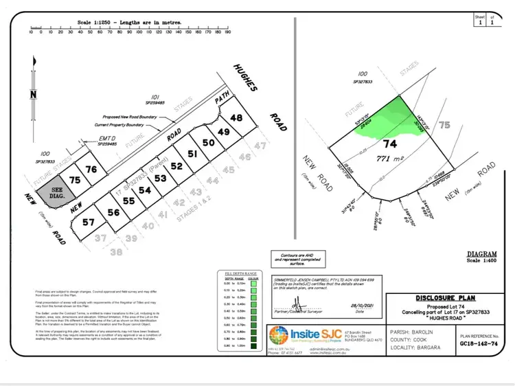 Third view of Homely land listing, Lot 74 Lavender Place, Bargara QLD 4670