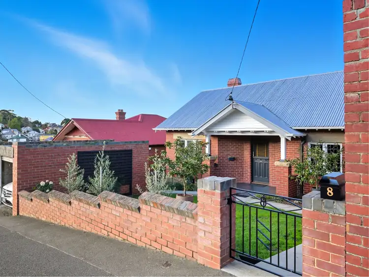 Second view of Homely house listing, 8 Watkins Avenue, West Hobart TAS 7000