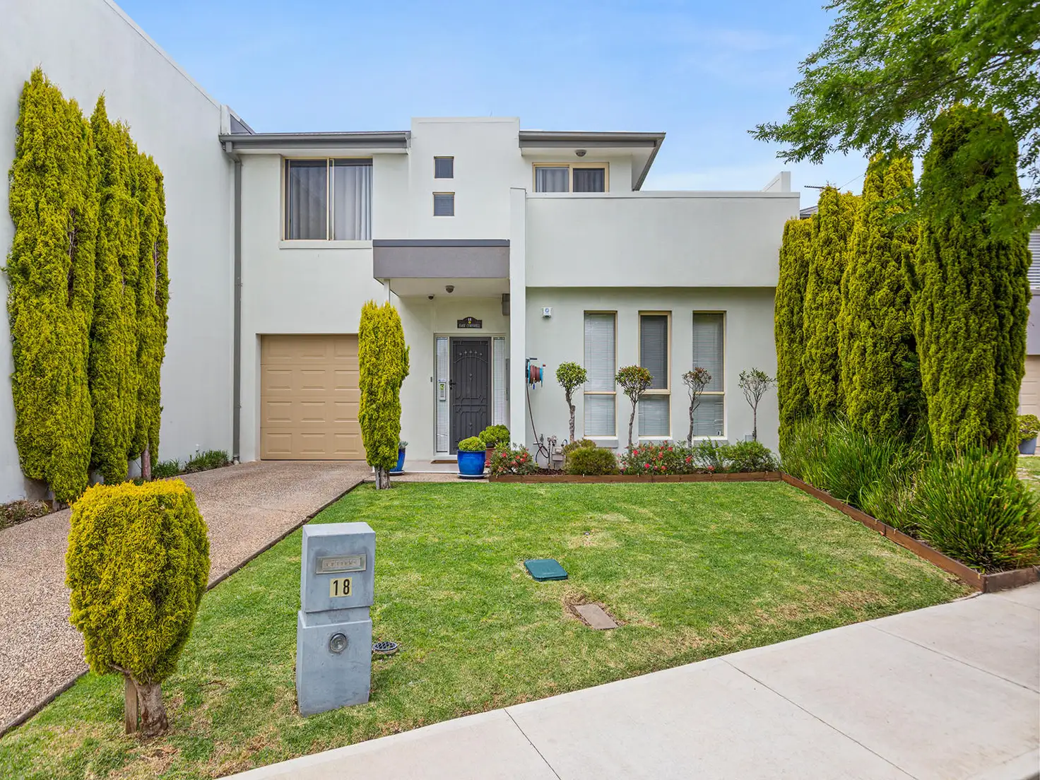 Main view of Homely townhouse listing, 18 East Cornhill Drive, Point Cook VIC 3030