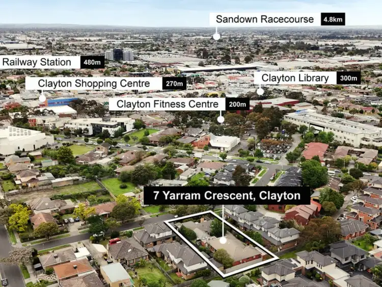Fifth view of Homely house listing, 7 Yarram Crescent, Clayton VIC 3168