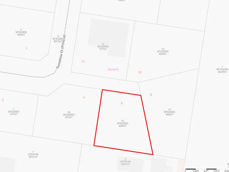 Third view of Homely land listing, 6 Sunshine Court, Warwick QLD 4370