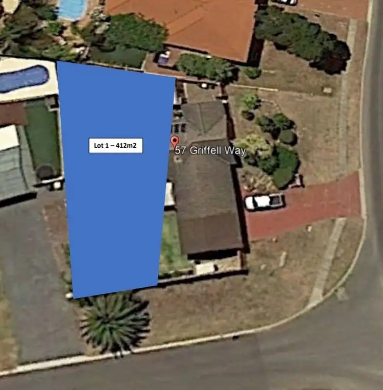 Second view of Homely land listing, 57 Griffell Way, Duncraig WA 6023
