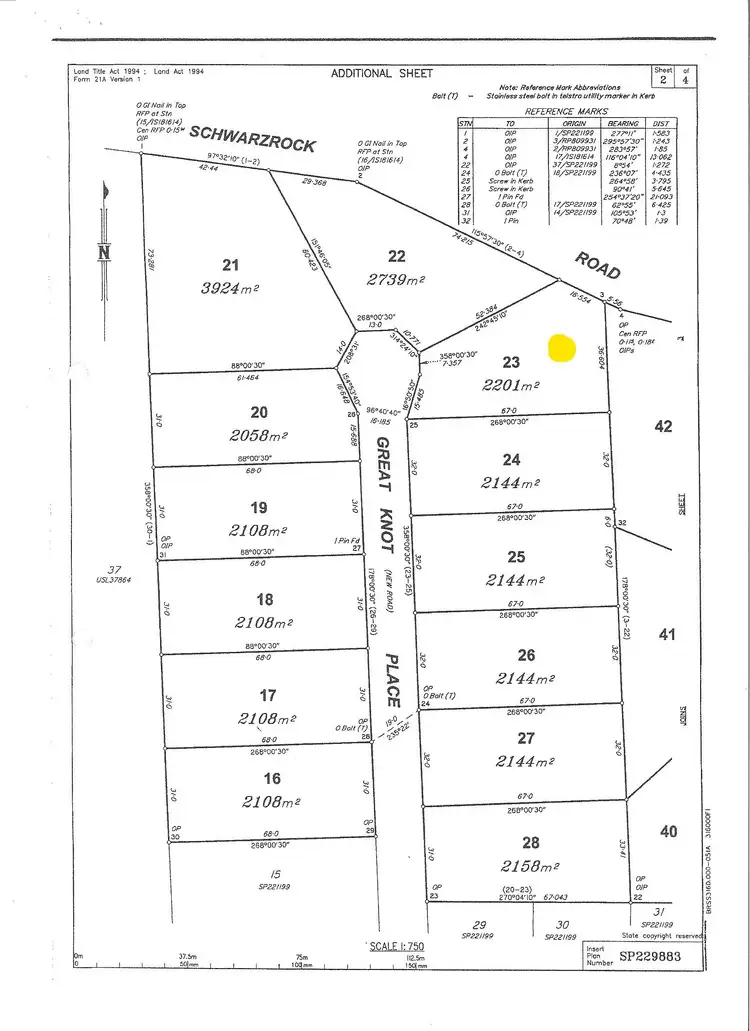 Third view of Homely land listing, 23 Great Knot Place, Boonooroo QLD 4650