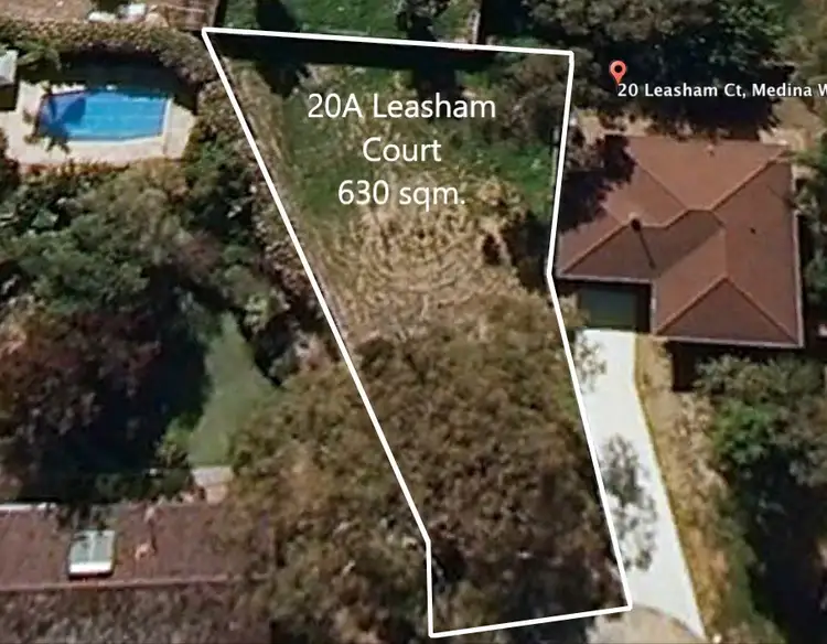 Main view of Homely land listing, 20 Leasham Court, Medina WA 6167