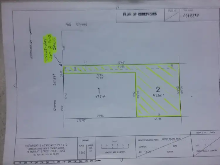 Fifth view of Homely land listing, 100A Queen Street, Colac VIC 3250