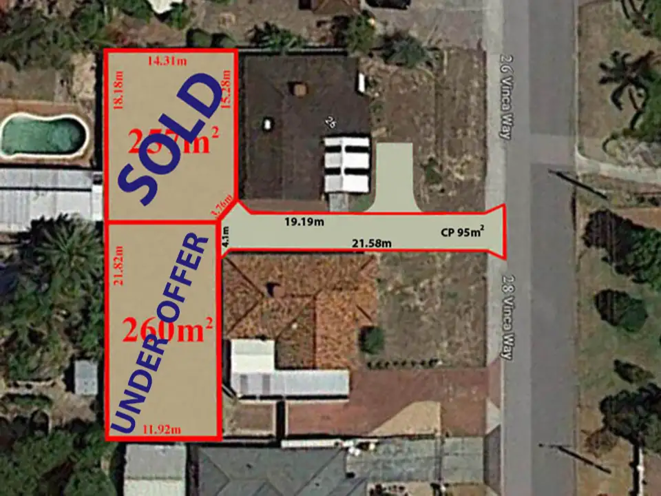 Main view of Homely land listing, 28A Vinca Way, Forrestfield WA 6058