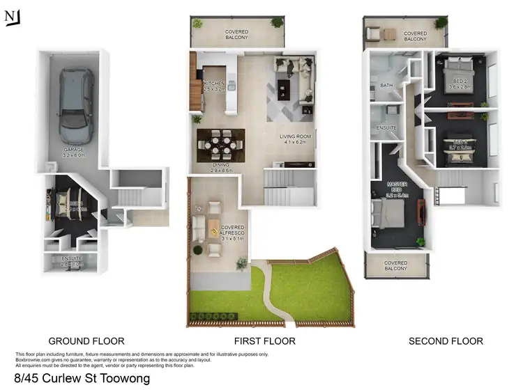 Fourth view of Homely townhouse listing, Unit 8/45 Curlew Street, Toowong QLD 4066