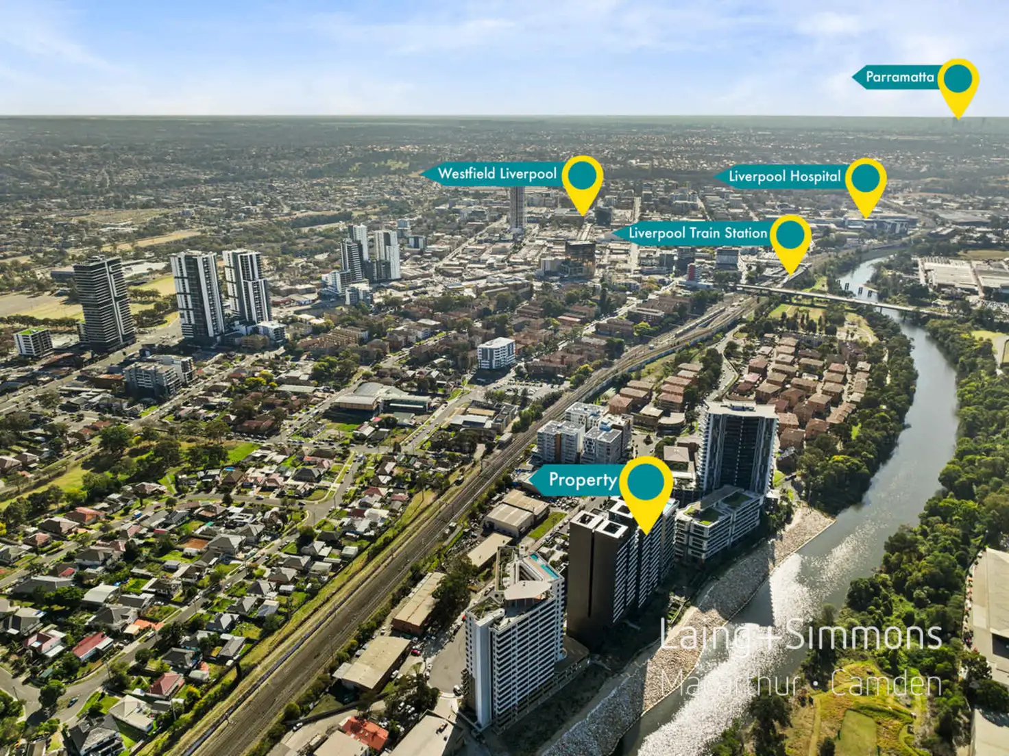 Main view of Homely apartment listing, 1506/30 Shepherd Street, Liverpool NSW 2170