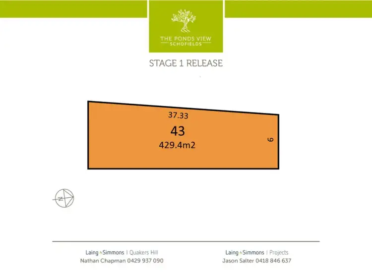 Main view of Homely land listing, lot 43 Proposed Road, Schofields NSW 2762