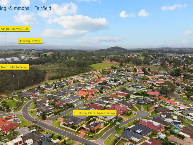 Third view of Homely house listing, 1 Hotspur Place, Rosemeadow NSW 2560