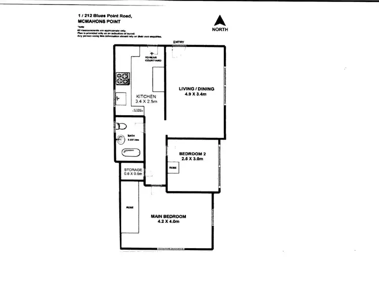 Fifth view of Homely apartment listing, 1/212 Blues Point Road, Mcmahons Point NSW 2060