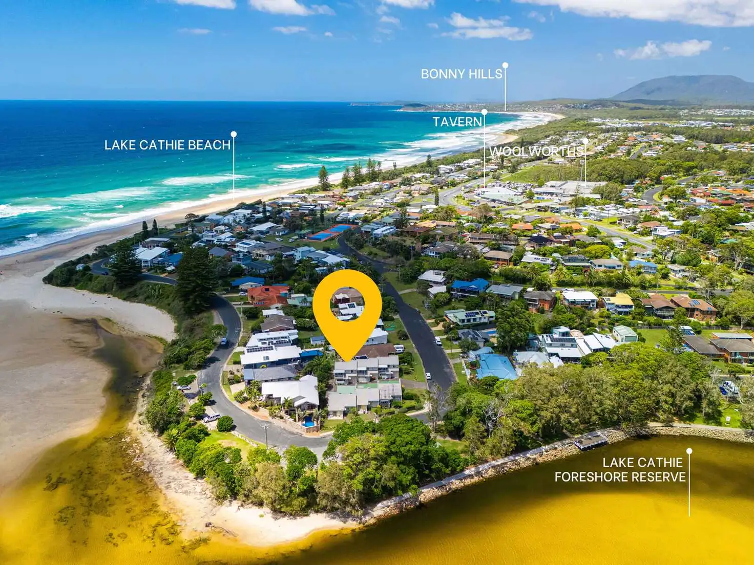 Main view of Homely townhouse listing, 1/2 Aqua Crescent, Lake Cathie NSW 2445