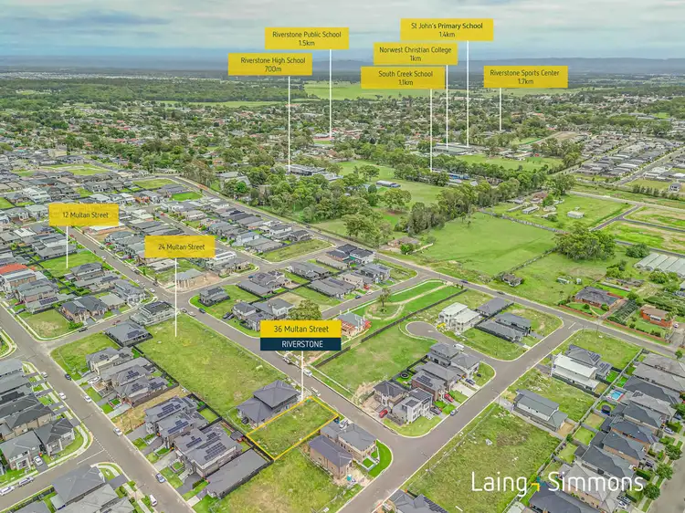 Main view of Homely land listing, 36 Multan Street, Riverstone NSW 2765