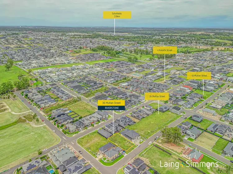 Second view of Homely land listing, 36 Multan Street, Riverstone NSW 2765