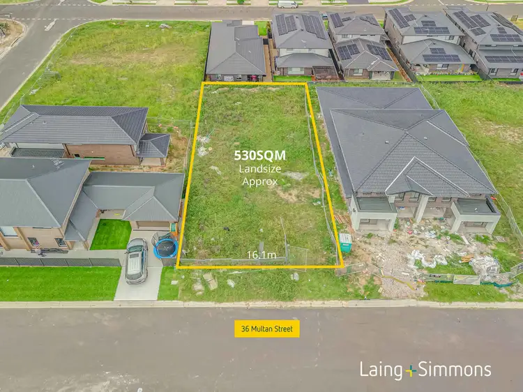Third view of Homely land listing, 36 Multan Street, Riverstone NSW 2765