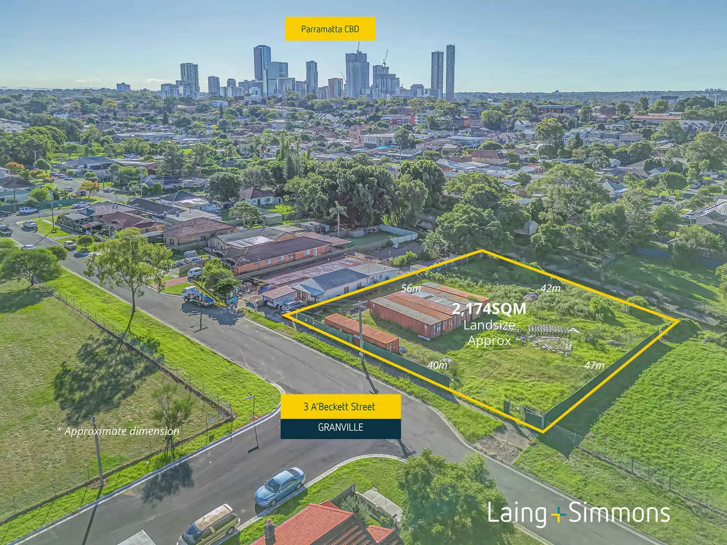 Main view of Homely land listing, 3 A'Beckett Street, Granville NSW 2142