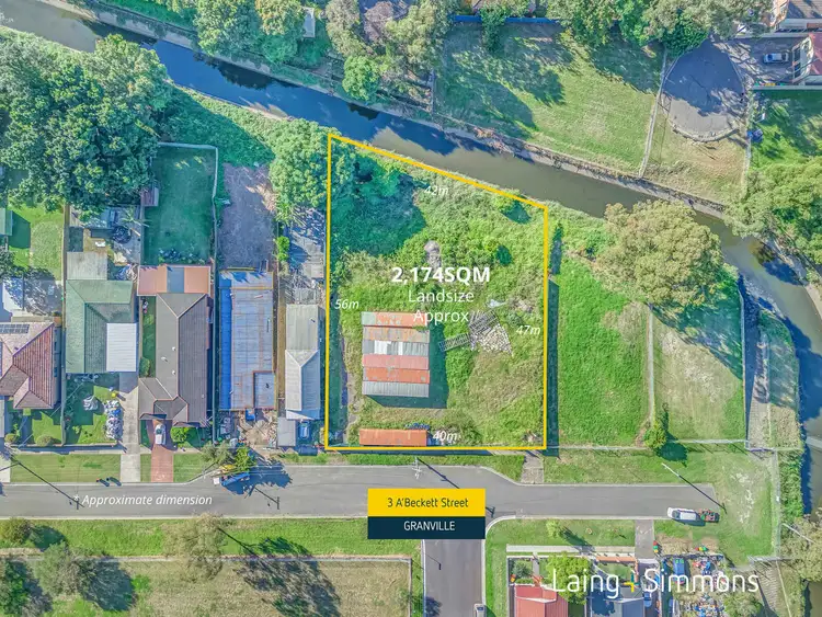 Second view of Homely land listing, 3 A'Beckett Street, Granville NSW 2142