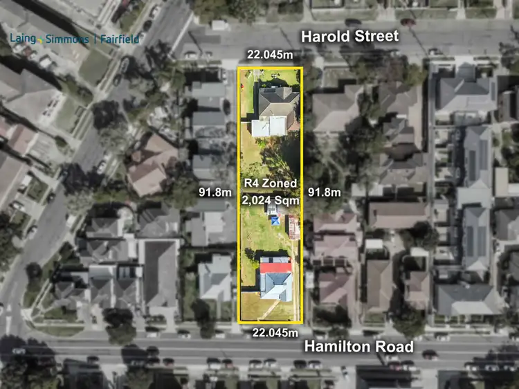61 Hamilton Rd & 6 Harold St, Fairfield NSW 2165