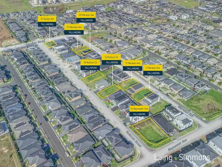 Fourth view of Homely land listing, 10 Vacant Lots Quill St, Riverstone, Gordon Rd, Marwan Ave, Rubicon St & Bayswater Ave,, Tallawong NSW 2762