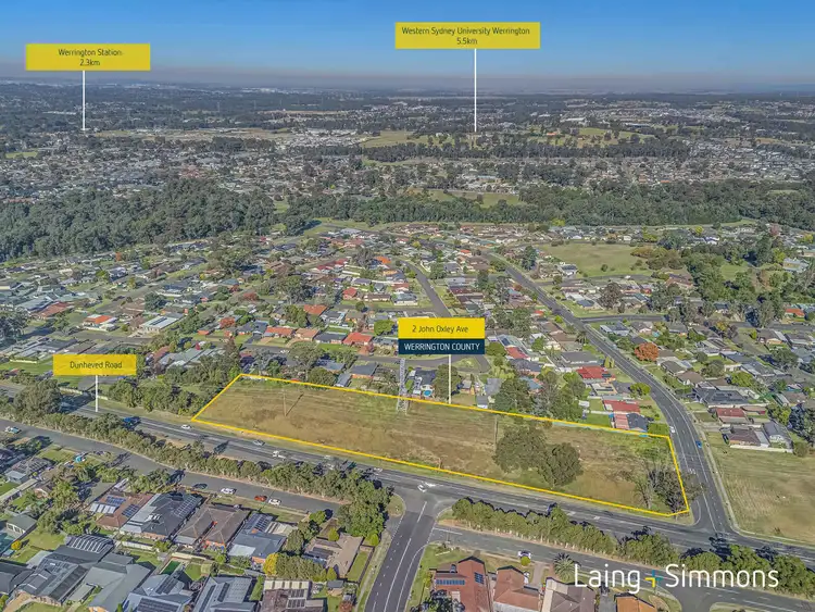 Third view of Homely land listing, 2 John Oxley Avenue, Werrington County NSW 2747