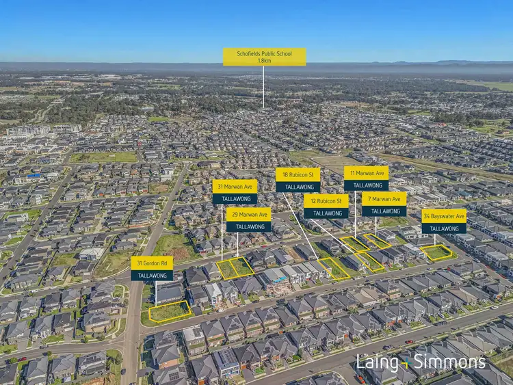 Second view of Homely land listing, 12 Rubicon Street, Tallawong NSW 2762
