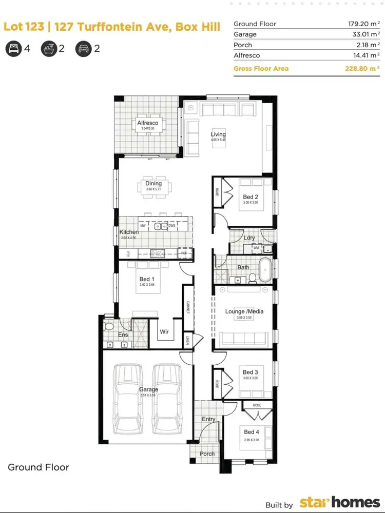 Second view of Homely house listing, 127 Turffontein Ave, Box Hill NSW 2765