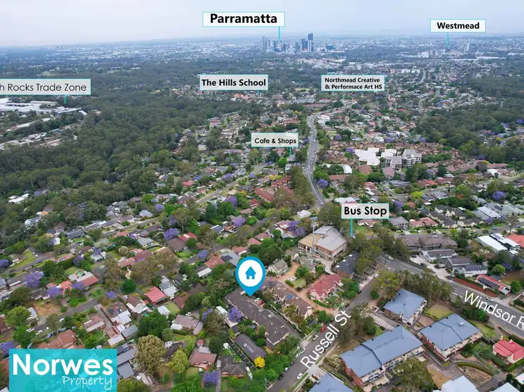 Sixth view of Homely townhouse listing, 6/10-12 Russell Street, Baulkham Hills NSW 2153