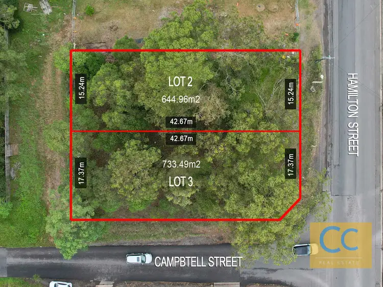 LOT 2 & 3 Hamilton Street, Grantham Farm NSW 2765