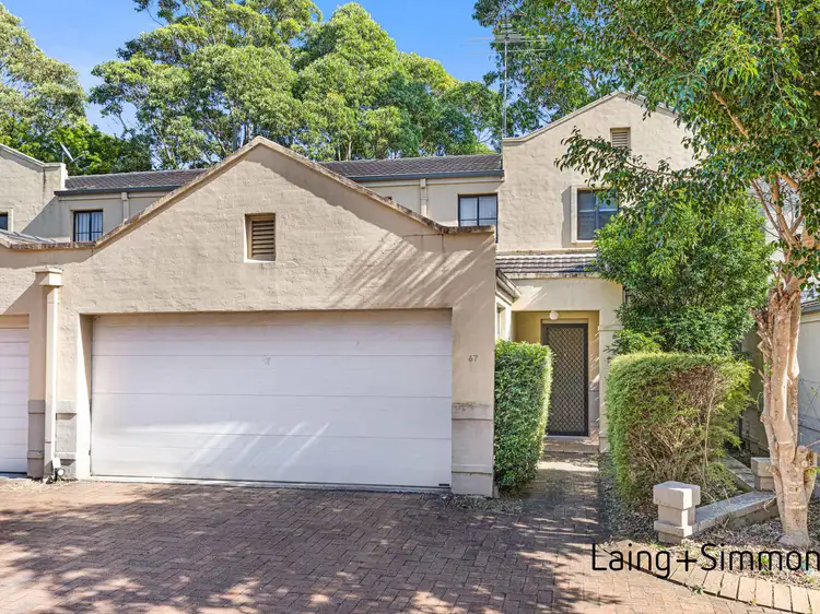 Main view of Homely townhouse listing, 67/59A Castle Street, Castle Hill NSW 2154
