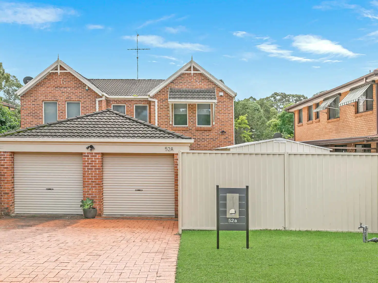 Main view of Homely semi-detached listing, 52 A Donohue street, Kings Park NSW 2148