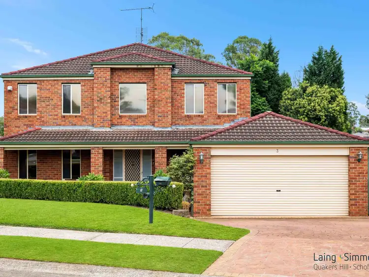 3 Errol Place, Quakers Hill NSW 2763
