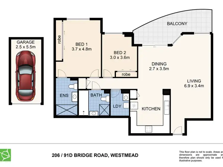Fourth view of Homely unit listing, 206/91D Bridge Road, Westmead NSW 2145