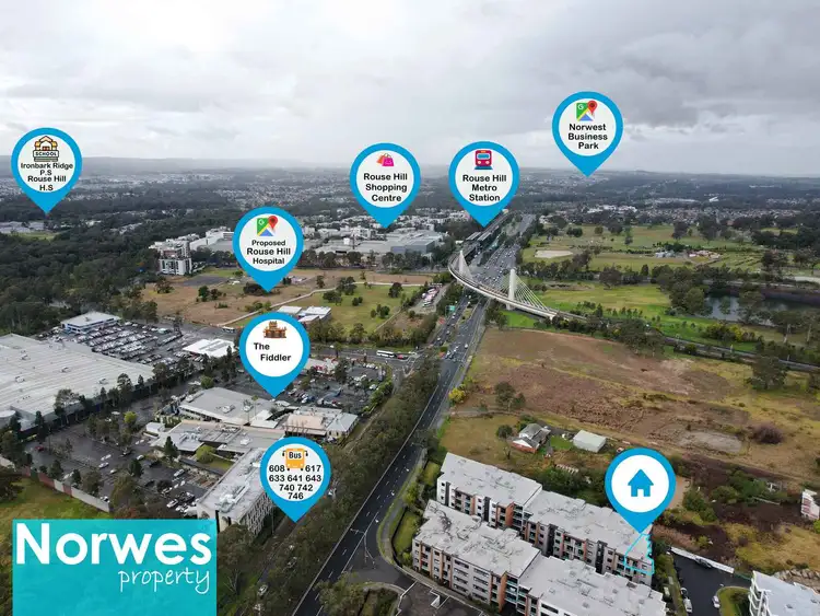 Fourth view of Homely apartment listing, 320/5 Adonis Ave, Rouse Hill NSW 2155