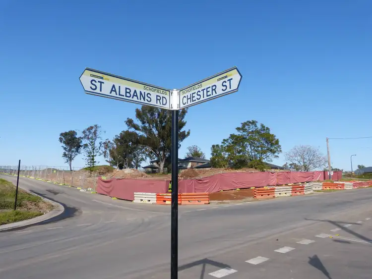 Main view of Homely land listing, lot 11,107 St Albans Road, Schofields NSW 2762
