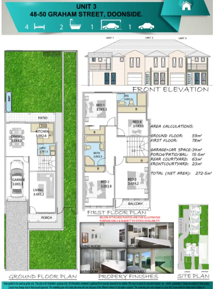 Second view of Homely townhouse listing, 3/48-50 Graham Street, Doonside NSW 2767