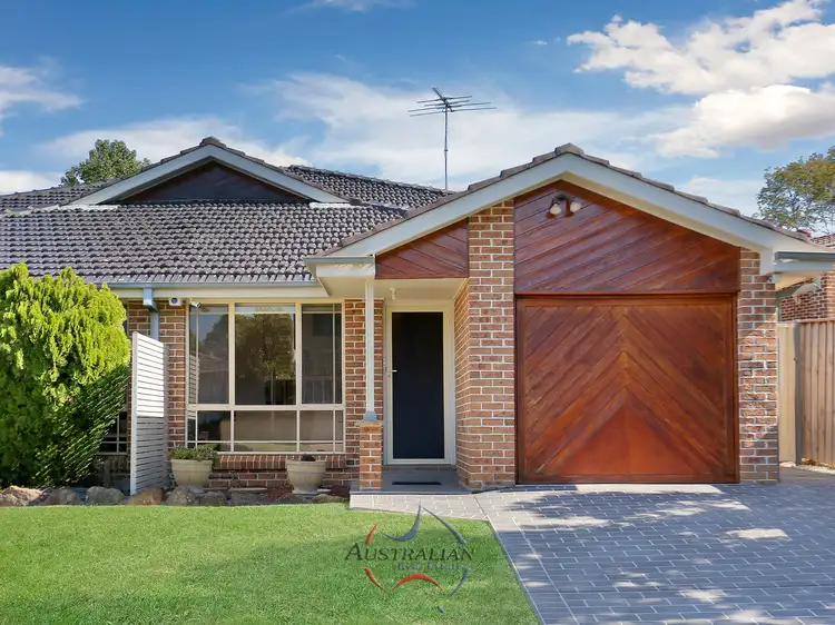 Main view of Homely semi-detached listing, 4a Rutledge Crescent, Quakers Hill NSW 2763