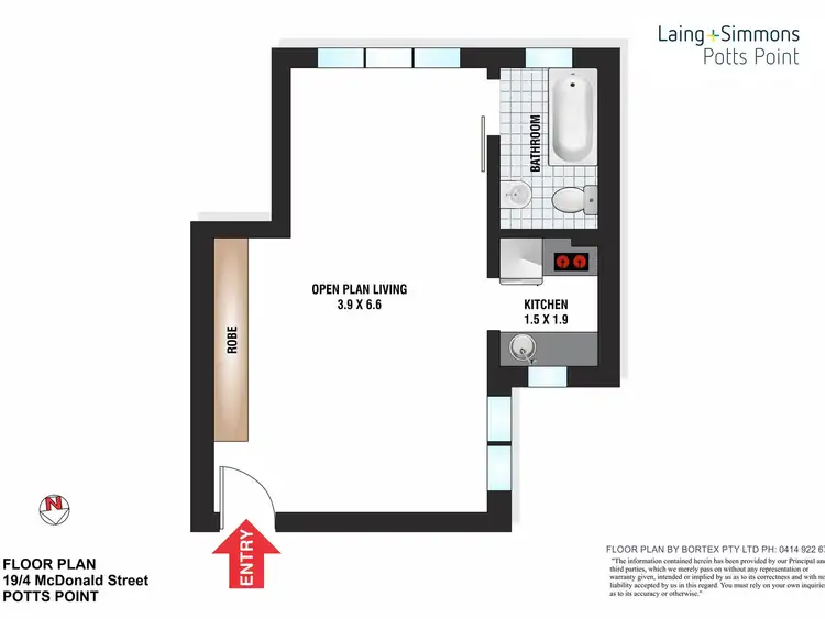 Seventh view of Homely studio listing, 19/4 McDonald Street, Potts Point NSW 2011