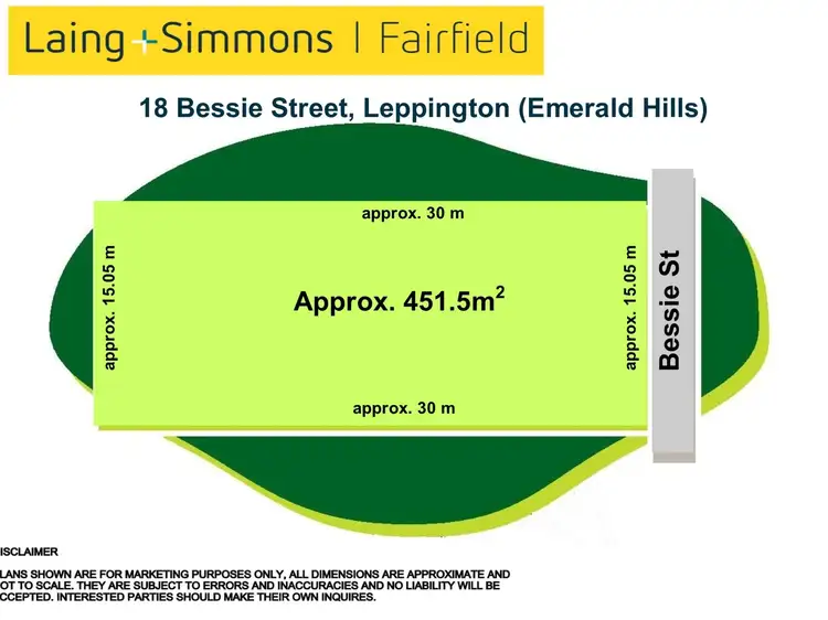 Main view of Homely land listing, 18 Bessie Street, Leppington NSW 2179