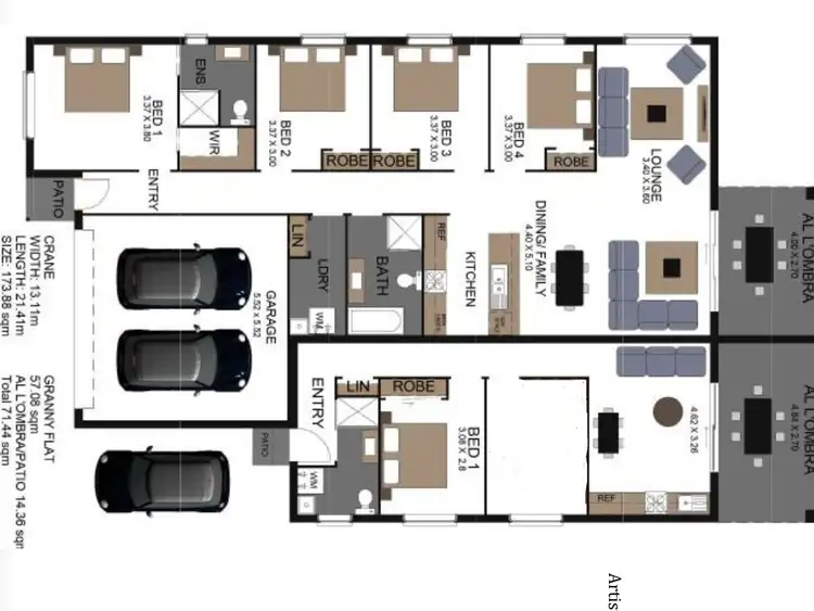 Second view of Homely house listing, Lot 8267 (20) Orbit Street, Gregory Hills NSW 2557