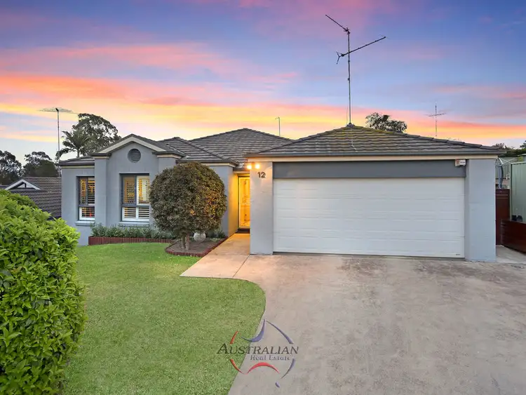 Main view of Homely house listing, 12 Heather Place, Acacia Gardens NSW 2763