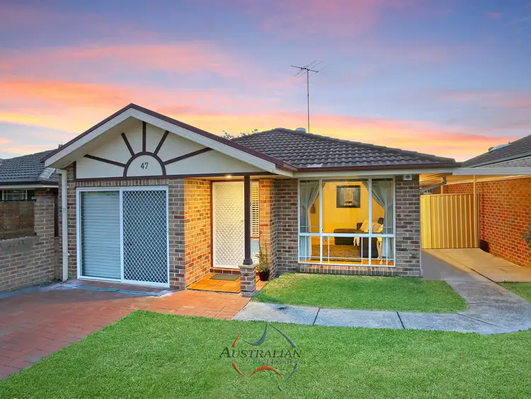 Main view of Homely house listing, 47 Manorhouse Blvd, Quakers Hill NSW 2763