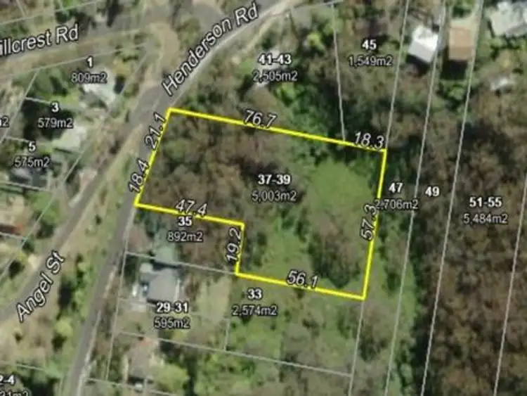 Second view of Homely land listing, 37-39 Henderson Road, Wentworth Falls NSW 2782