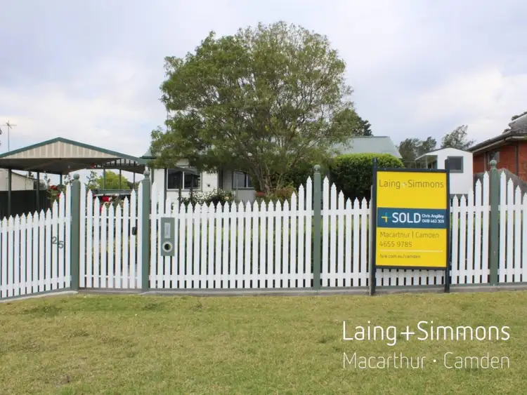 Main view of Homely house listing, 25 Vanderville Street, The Oaks NSW 2570