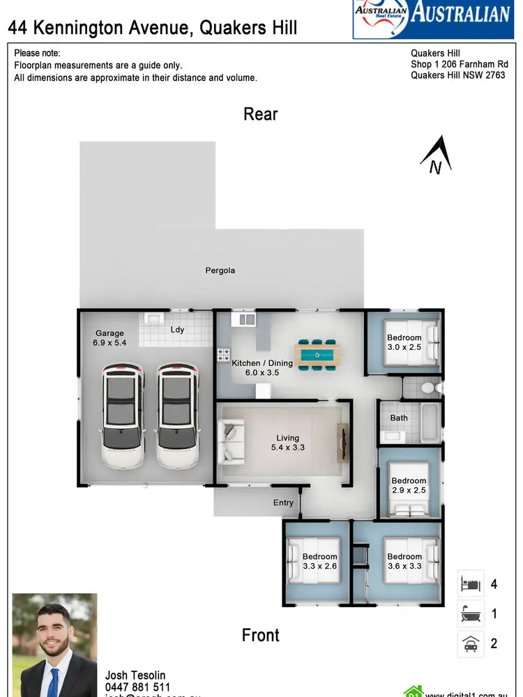 Seventh view of Homely house listing, 44 Kennington Avenue, Quakers Hill NSW 2763