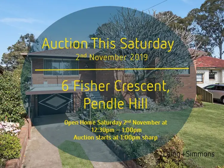 6 Fisher Crescent, Pendle Hill NSW 2145