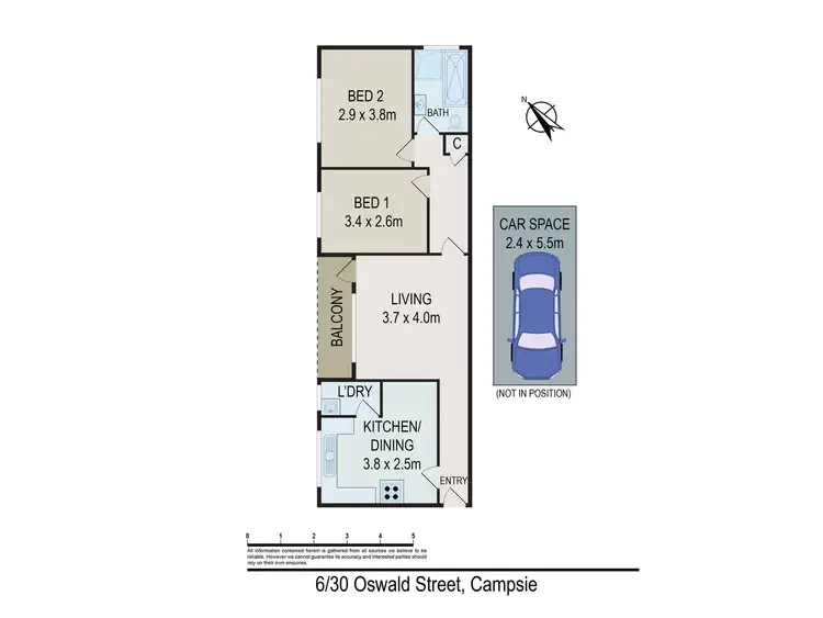 Seventh view of Homely apartment listing, 6/30 Oswald St, Campsie NSW 2194
