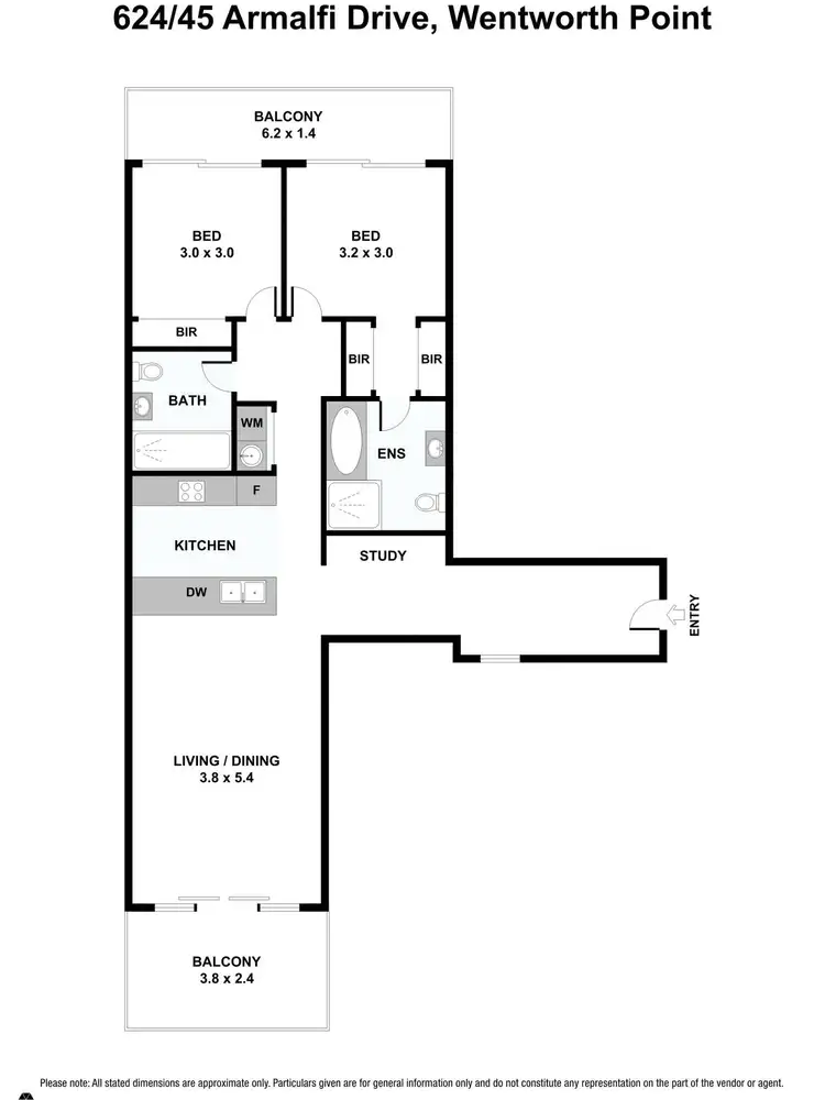Seventh view of Homely apartment listing, 624/45 Amalfi Drive, Wentworth Point NSW 2127